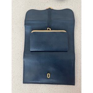 Vintage Princess Gardner Wallet Clutch Cowhide Split NEW pen checkbook photo cov